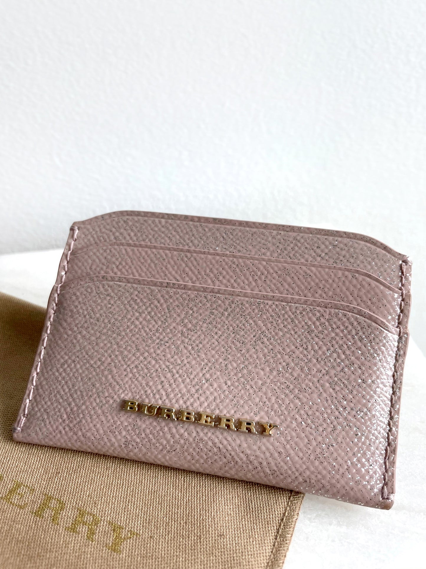 Sparkly Burberry Card Holder