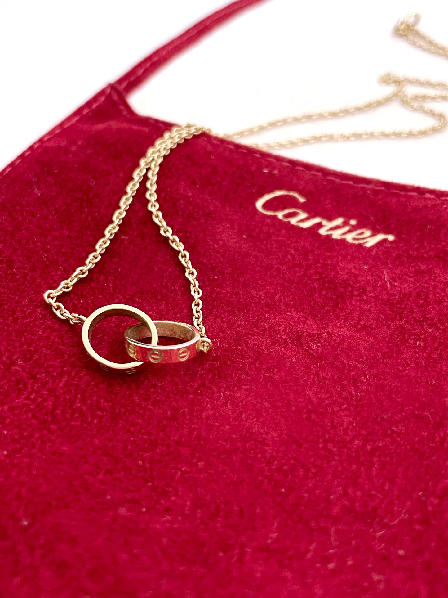 Cartier Love Necklace 18K Yellow Gold - Rare find!