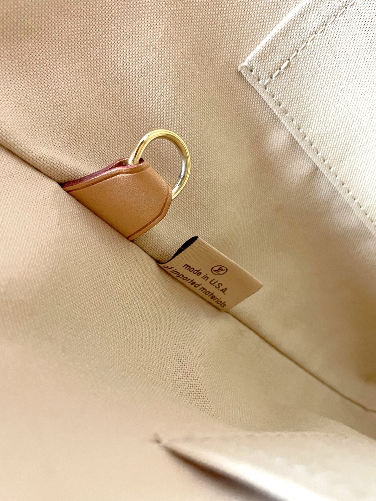 louis vuitton neverful "totally mm nm damier azur"