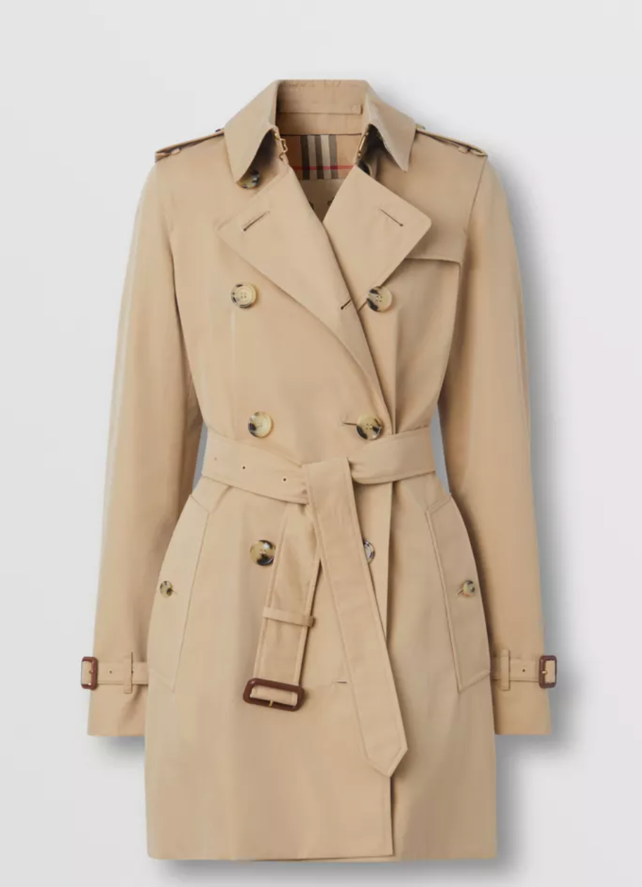The Short Kensington Heritage Trench Coat Size 38